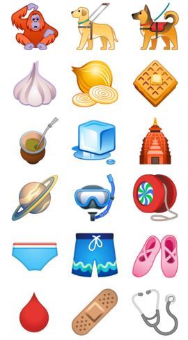 Android 10 Emojis
