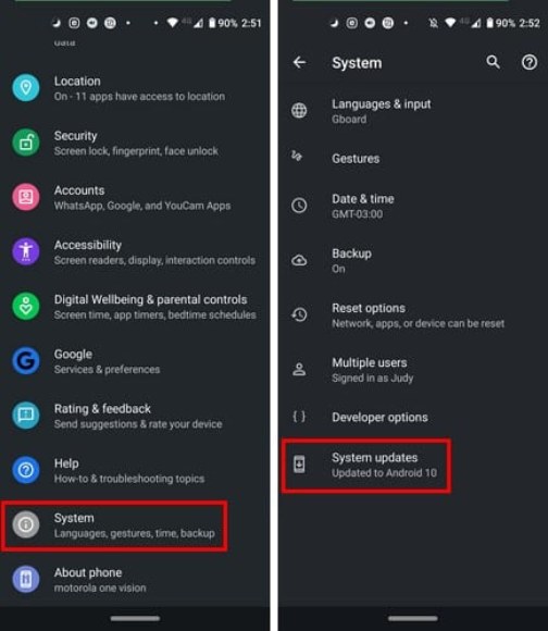 Fix not registered on network in Android 2021