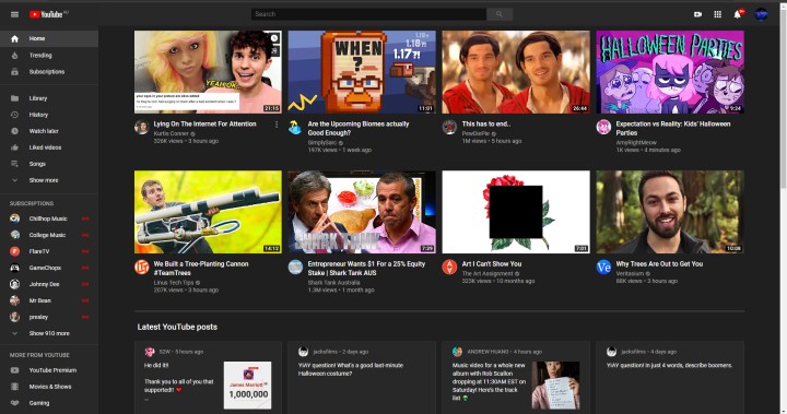 Fix YouTube subscription disappeared