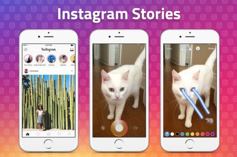 get moving images on Instagram story